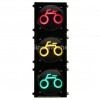 300mm High Flux RYG Bike Traffic Light