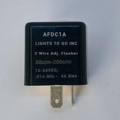 AFDC1A DC Single Light Flasher