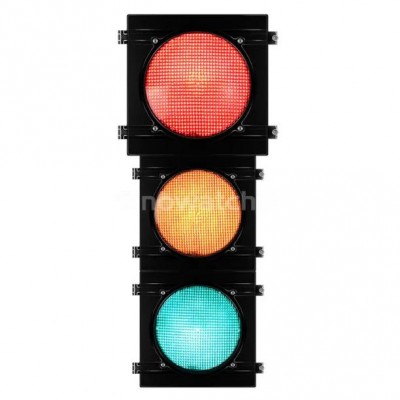 300-200mm High Flux RYG Full Ball LED Traffic Light