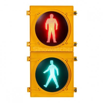 200mm High Flux Red and Green Pedestrian Lights